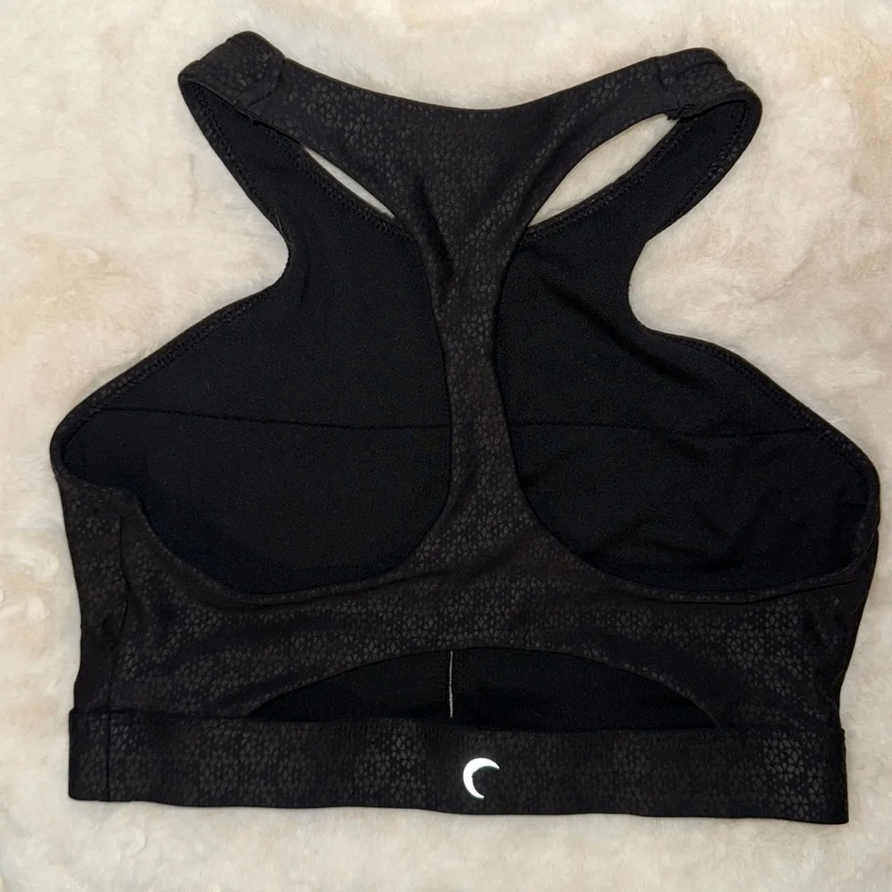 ZYIA ACTIVE FLOWER POWER High Neck Racerback Sports Bra Floral Women’s Small S